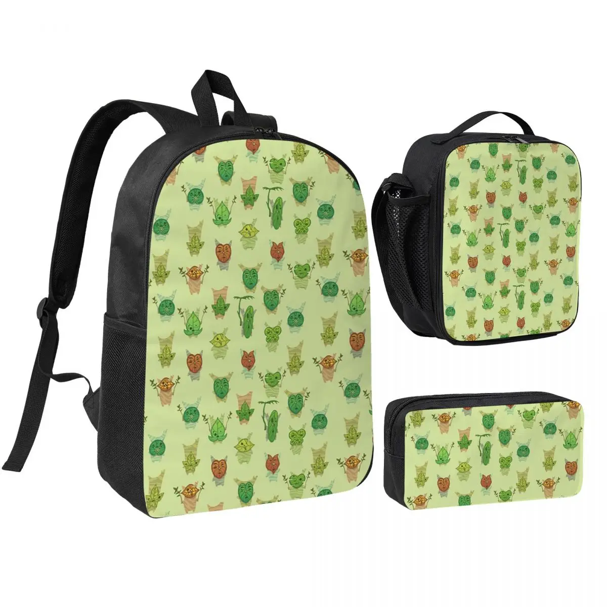 Korok Pattern Backpack Boys Girls BookBag School Bag Shoulder Bags 3ps Insulated Lunch Bag Pencil Case
Korok Pattern Backpack Boys Girls BookBag School Bag Shoulder Bags 3ps Insulated Lunch Bag Pencil Case