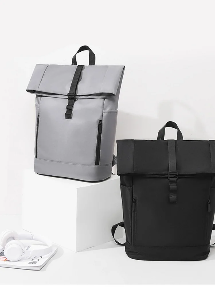 Мужская повседневная сумка BusinAtom Rolling Top Cover, сумка с двойным плечом, нейтральная сумка для ежедневного использования, полиэстер
Мужская повседневная сумка BusinAtom Rolling Top Cover, сумка с двойным плечом, нейтральная сумка для ежедневного использования, полиэстер