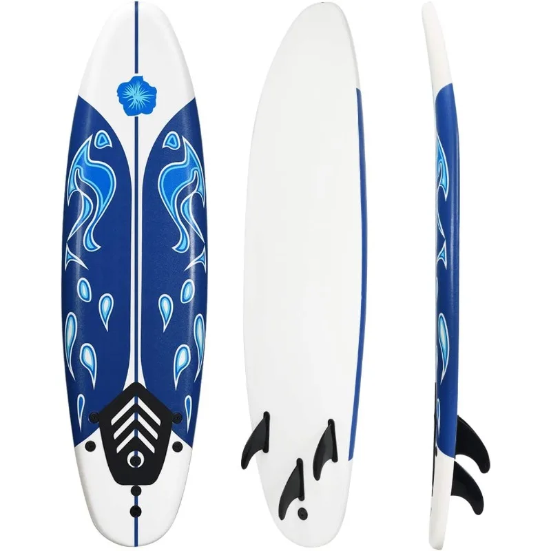 Giantex 6' Surfboard Surfing Surf Beach Ocean Body Foamier Board with Removable Fins, Great Beginner Board for Kids
Giantex 6' Surfboard Surfing Surf Beach Ocean Body Foamier Board with Removable Fins, Great Beginner Board for Kids