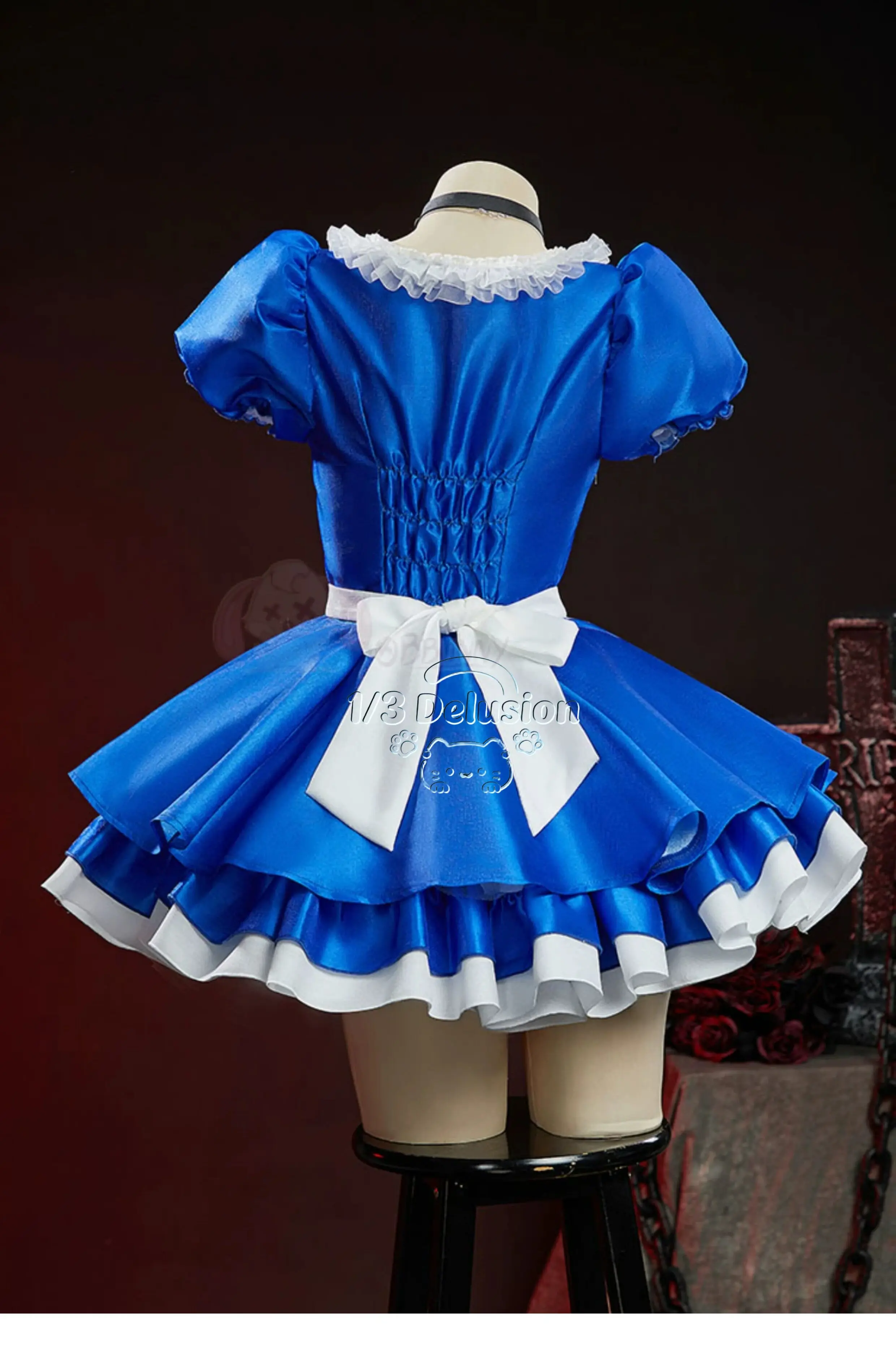 Alice: Madness Returns Cosplay Costume Lolita Maid Dress Fan-made Outfit For Women Anime Role Play 1/3 Delusion
Alice: Madness Returns Cosplay Costume Lolita Maid Dress Fan-made Outfit For Women Anime Role Play 1/3 Delusion