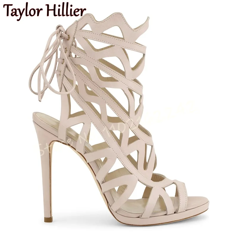 Summer White Hollow High Heels Round Toe Open Toe Stiletto Strap Sandals Party Summer Dress Evening Women'S Shoes Short Boots
Summer White Hollow High Heels Round Toe Open Toe Stiletto Strap Sandals Party Summer Dress Evening Women'S Shoes Short Boots