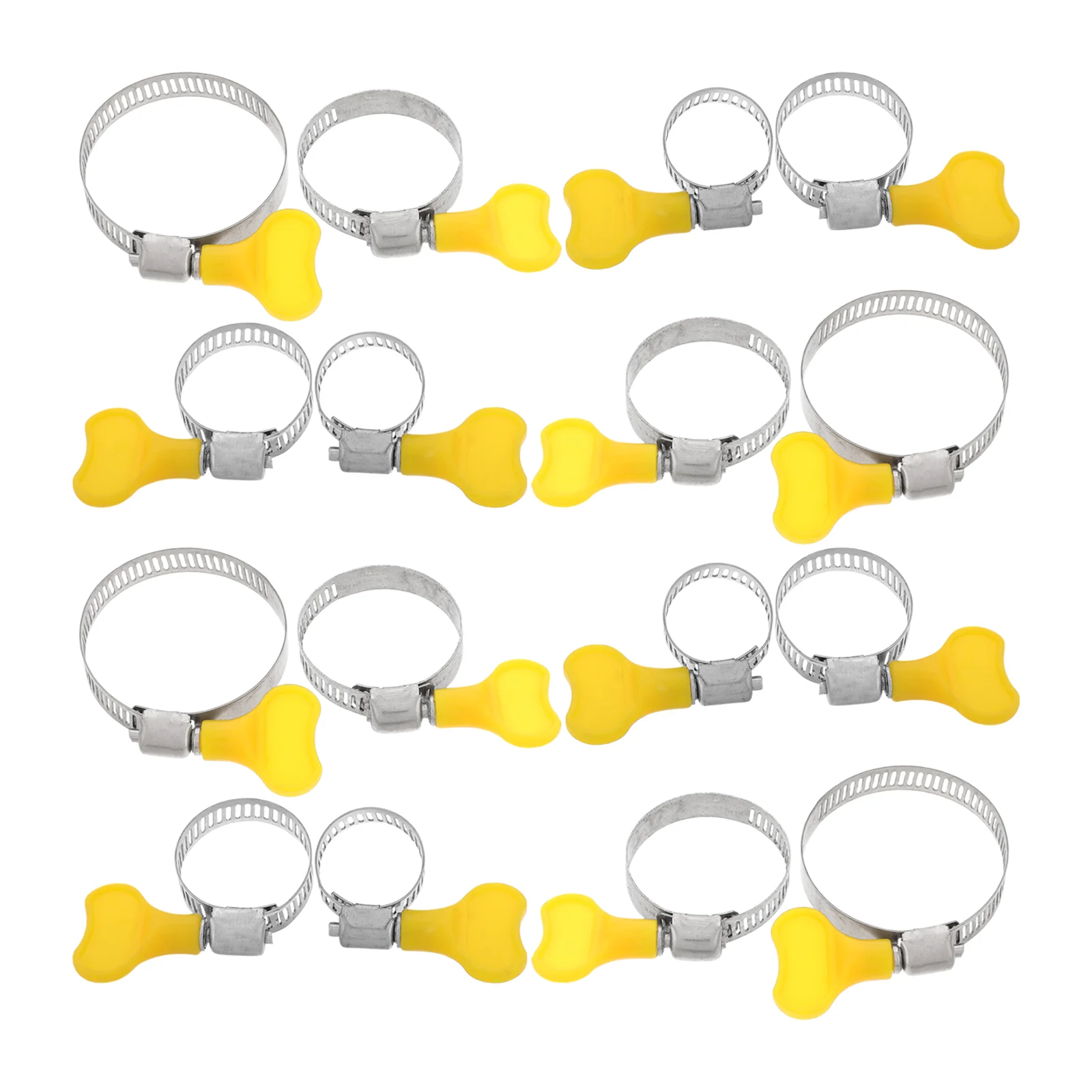 16 Pcs Stainless Steel Belt Handle Hose Clamp Starter Wire Flow Garden Repair Kit
16 Pcs Stainless Steel Belt Handle Hose Clamp Starter Wire Flow Garden Repair Kit