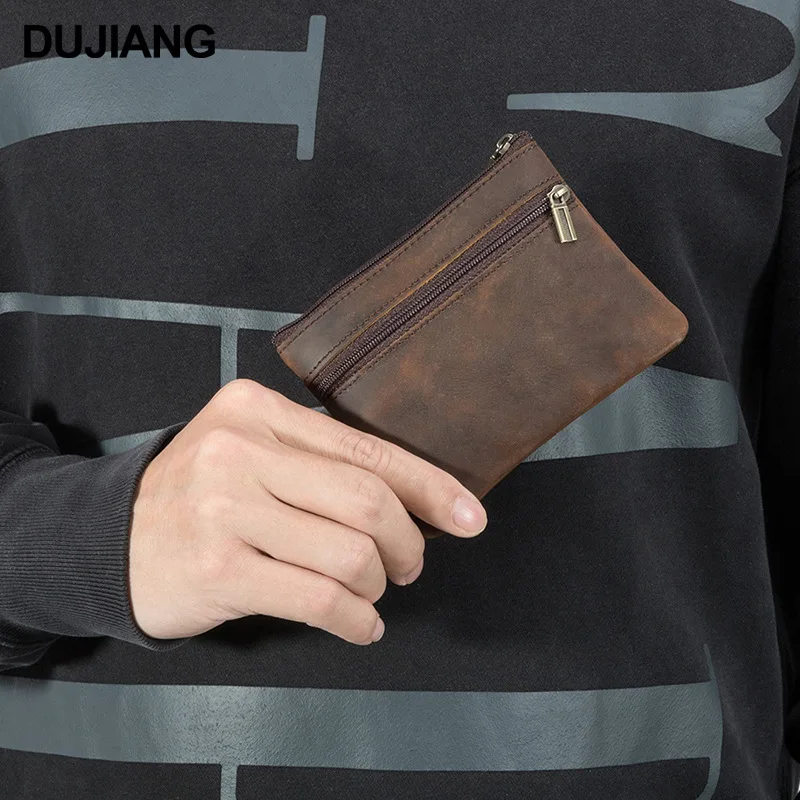 First layer cowhide mini change bag zipper retro short change storage thin change small hanging bag fashion accessories high-end
First layer cowhide mini change bag zipper retro short change storage thin change small hanging bag fashion accessories high-end