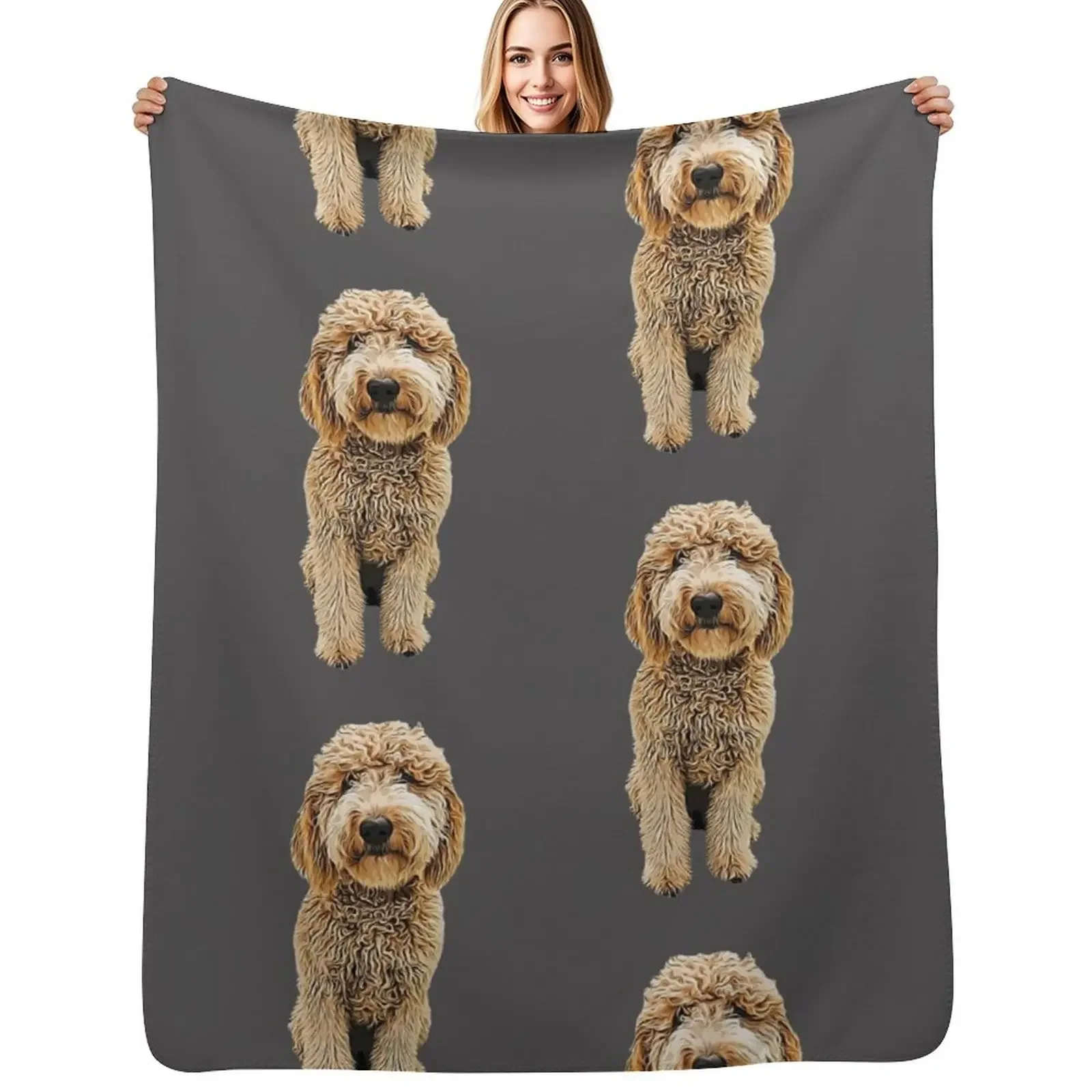Labradoodle Golden Doodle Throw Blanket decorative Beach Bed linens Designers Blanket
Labradoodle Golden Doodle Throw Blanket decorative Beach Bed linens Designers Blanket