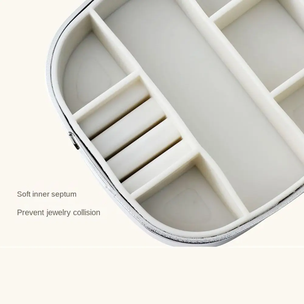 with Mirror Jewelry Storage Box Dustproof Exquisite Jewelry organizer Moisture-proof Large Capacity Earring Storage Case Travel
with Mirror Jewelry Storage Box Dustproof Exquisite Jewelry organizer Moisture-proof Large Capacity Earring Storage Case Travel