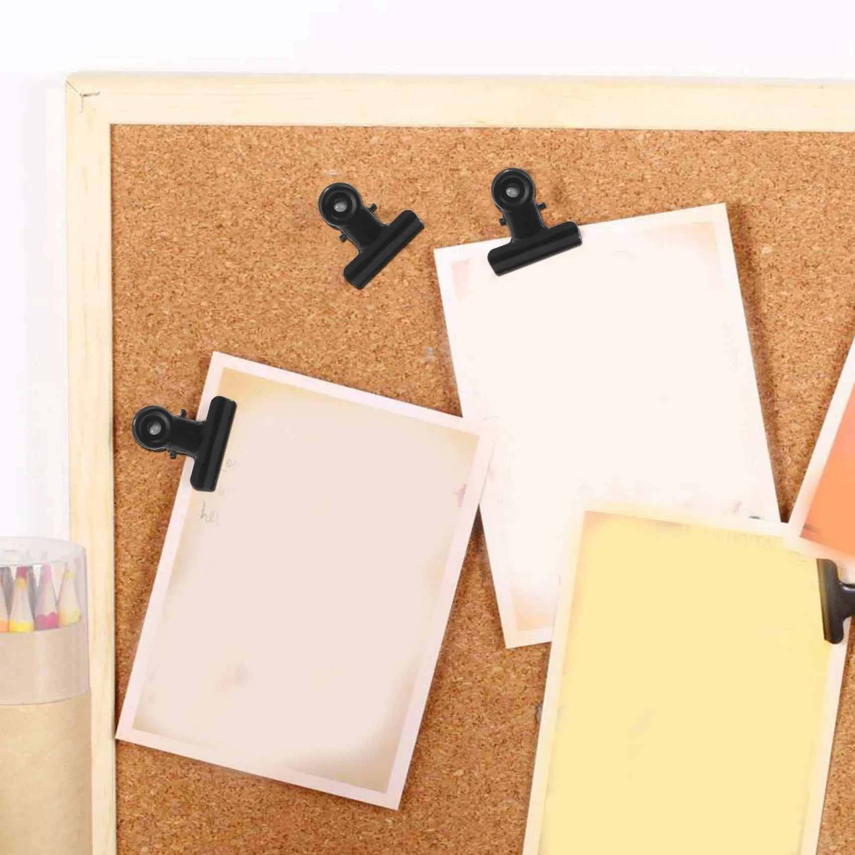 A46M-30Pcs Black Push Pins Clips With Thumb Tacks Set For School Artworks Projects On Cork Board Photos On Bulletin
A46M-30Pcs Black Push Pins Clips With Thumb Tacks Set For School Artworks Projects On Cork Board Photos On Bulletin