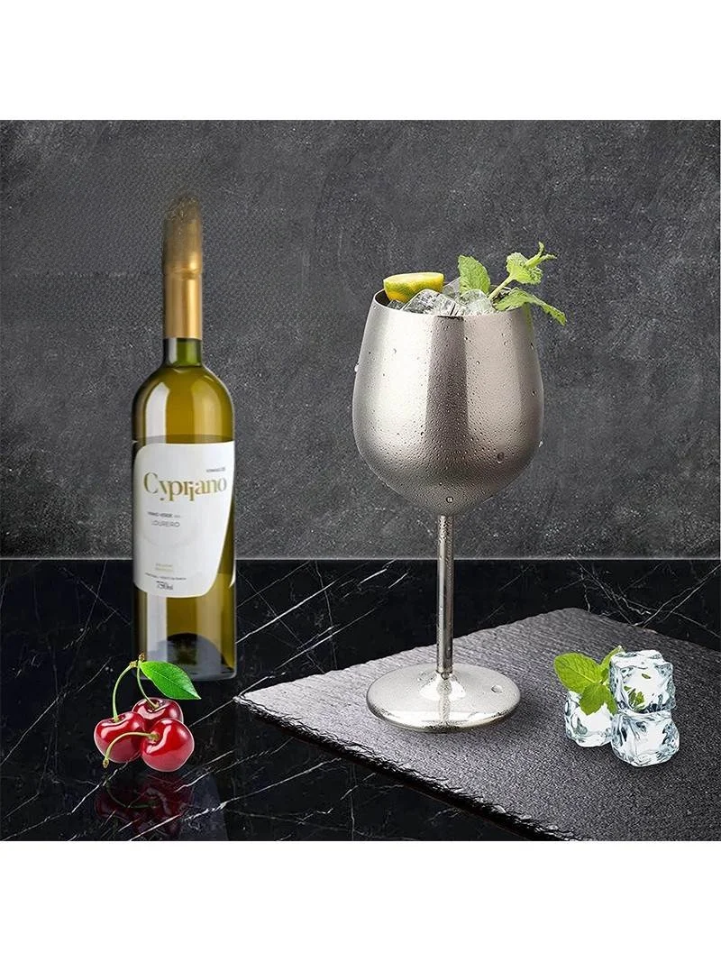 Luxury Champagne Cup 304 Stainless Steel Wine Glasses High Footed Red Wine Cup Durable Glassware for Home Direct Supply
Luxury Champagne Cup 304 Stainless Steel Wine Glasses High Footed Red Wine Cup Durable Glassware for Home Direct Supply