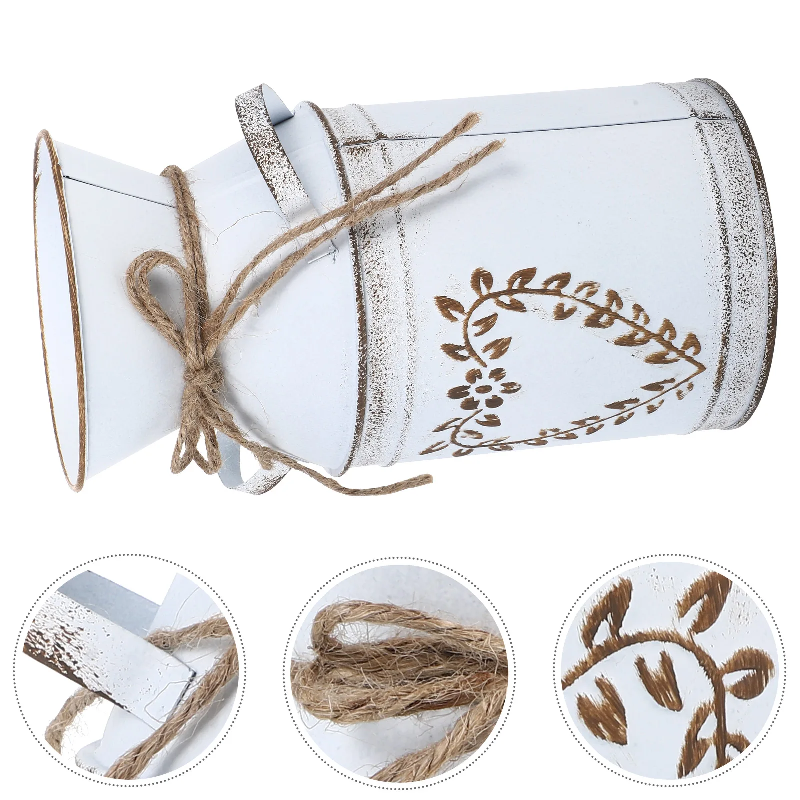 1pc Heart Shaped Flower Vase Arrangement Bucket Metal Planter Wrought Iron Basket Galvanized Pot Holder Floral Container Rustic
1pc Heart Shaped Flower Vase Arrangement Bucket Metal Planter Wrought Iron Basket Galvanized Pot Holder Floral Container Rustic