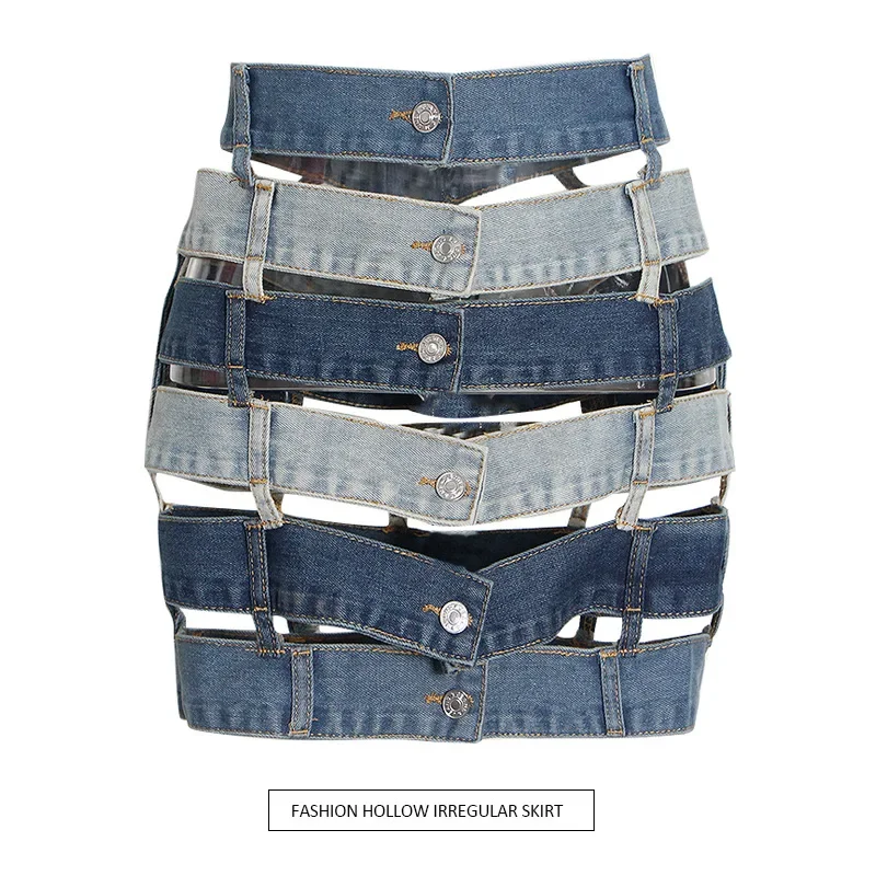 Women's 2023 Summer New Contrast Panel Hollow Button Design with Work Style Short Skirt
Women's 2023 Summer New Contrast Panel Hollow Button Design with Work Style Short Skirt