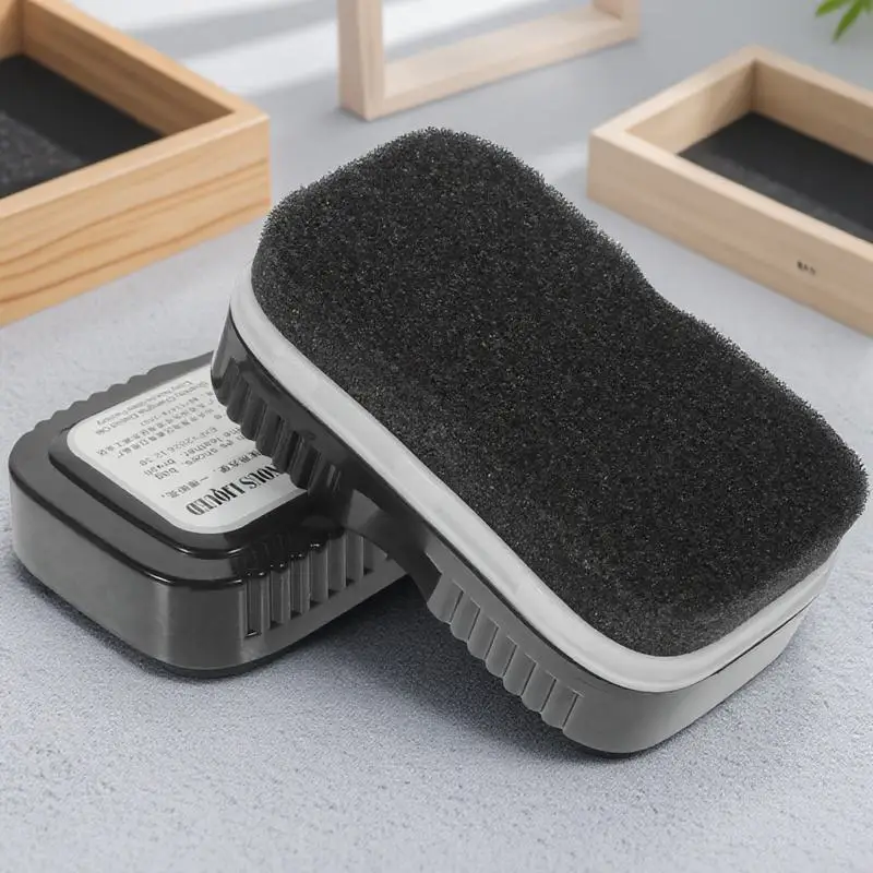 1 Pair Double-Sided Shoe Polish Sponge Soft Cleaner Tool With Plastic Cover For Shoes Sofa Bags Travel Random Color
1 Pair Double-Sided Shoe Polish Sponge Soft Cleaner Tool With Plastic Cover For Shoes Sofa Bags Travel Random Color