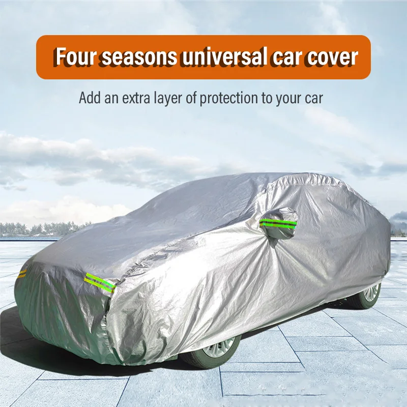 1pcs Car Cover Outdoor Protection Full Cover Anti-deciduous bird droppings Sunshade Dustproof Protection Cover auto parts
1pcs Car Cover Outdoor Protection Full Cover Anti-deciduous bird droppings Sunshade Dustproof Protection Cover auto parts