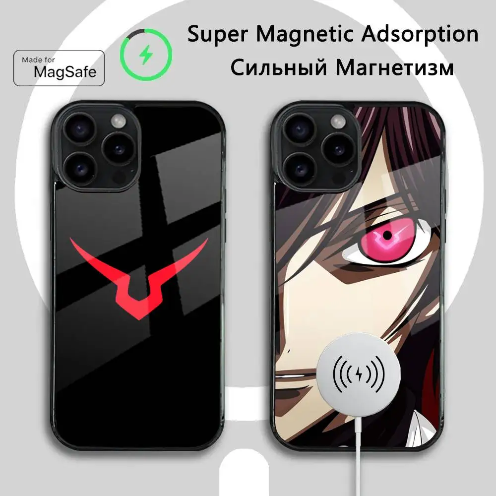 C-Code Anime G-Geass Phone Case For iPhone 16 15 14 13 12 11 Plus,Pro,Max Mini Magsafe Magnetic Wireless Charging
C-Code Anime G-Geass Phone Case For iPhone 16 15 14 13 12 11 Plus,Pro,Max Mini Magsafe Magnetic Wireless Charging