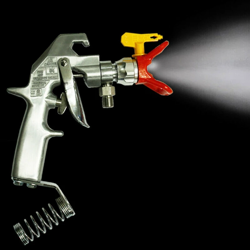 Серебряный безвоздушный распылитель 248157 с защитой и наконечником 217 для дорожной маркировки
Серебряный безвоздушный распылитель 248157 с защитой и наконечником 217 для дорожной маркировки