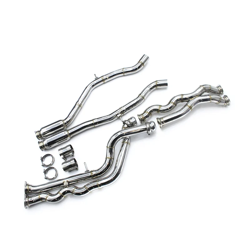 Deleville Exhaust Pipes Equal Length Mid Pipe for BMW M3/M4 F80 F82 F87 M2 Competition F8X S55 3.0T 2014-2019 Stainless Steel
Deleville Exhaust Pipes Equal Length Mid Pipe for BMW M3/M4 F80 F82 F87 M2 Competition F8X S55 3.0T 2014-2019 Stainless Steel