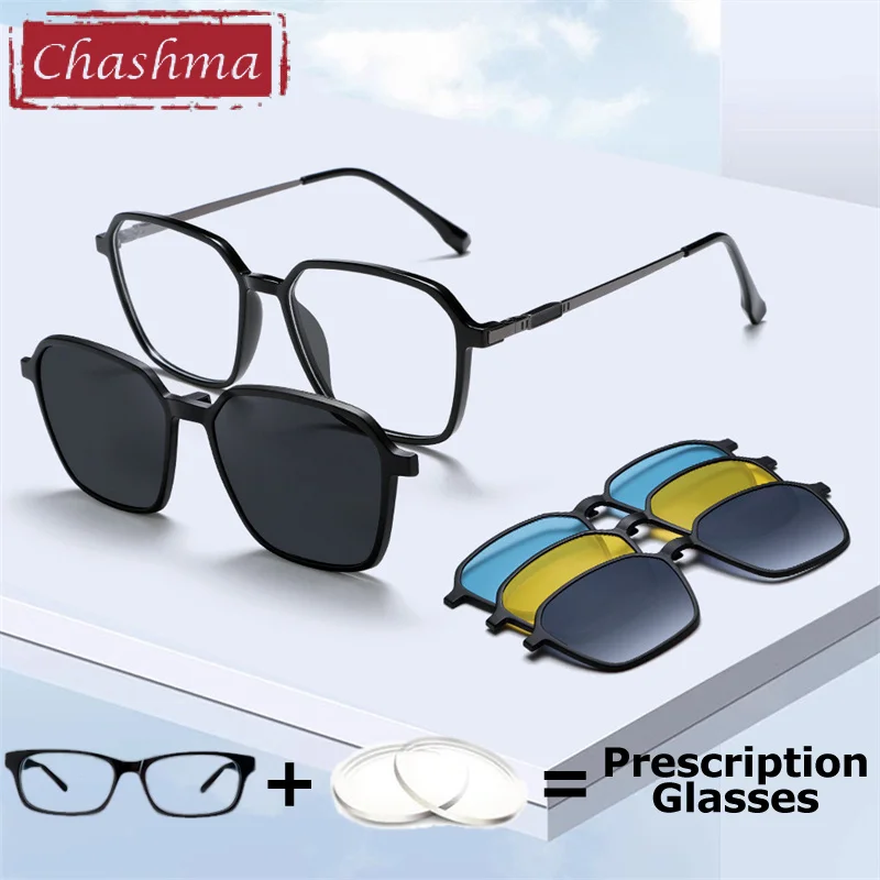 Chashma Men Clips on Eyeglasses Polarized Magnetic Glasses Frame for Men Driving Prescription Optical Lenses Multifocal Recipe
Chashma Men Clips on Eyeglasses Polarized Magnetic Glasses Frame for Men Driving Prescription Optical Lenses Multifocal Recipe