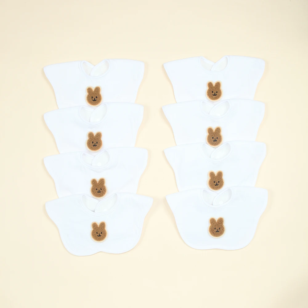 8-Pack Extra Absorbent Baby Bibs Soft Adjustable Infant Drool Bibs for Baby Boys and Girls Baby Essentials(White)
8-Pack Extra Absorbent Baby Bibs Soft Adjustable Infant Drool Bibs for Baby Boys and Girls Baby Essentials(White)