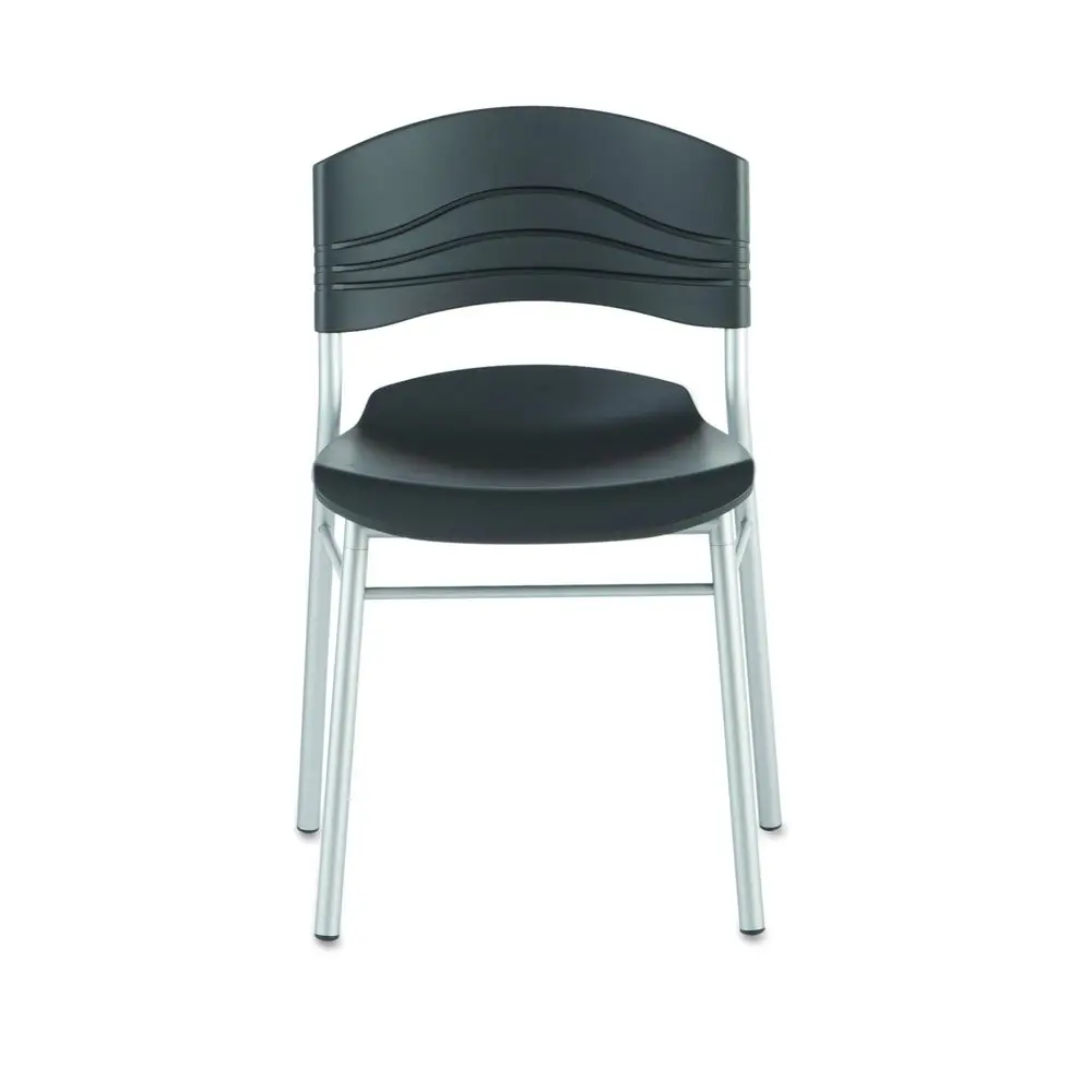 ICE64517 CafeWorks Cafe Chair with Heavy Gauge Steel Frame, 21 Width x 32 Height x 19 Depth, Black Pack of 2, Grey
ICE64517 CafeWorks Cafe Chair with Heavy Gauge Steel Frame, 21 Width x 32 Height x 19 Depth, Black Pack of 2, Grey