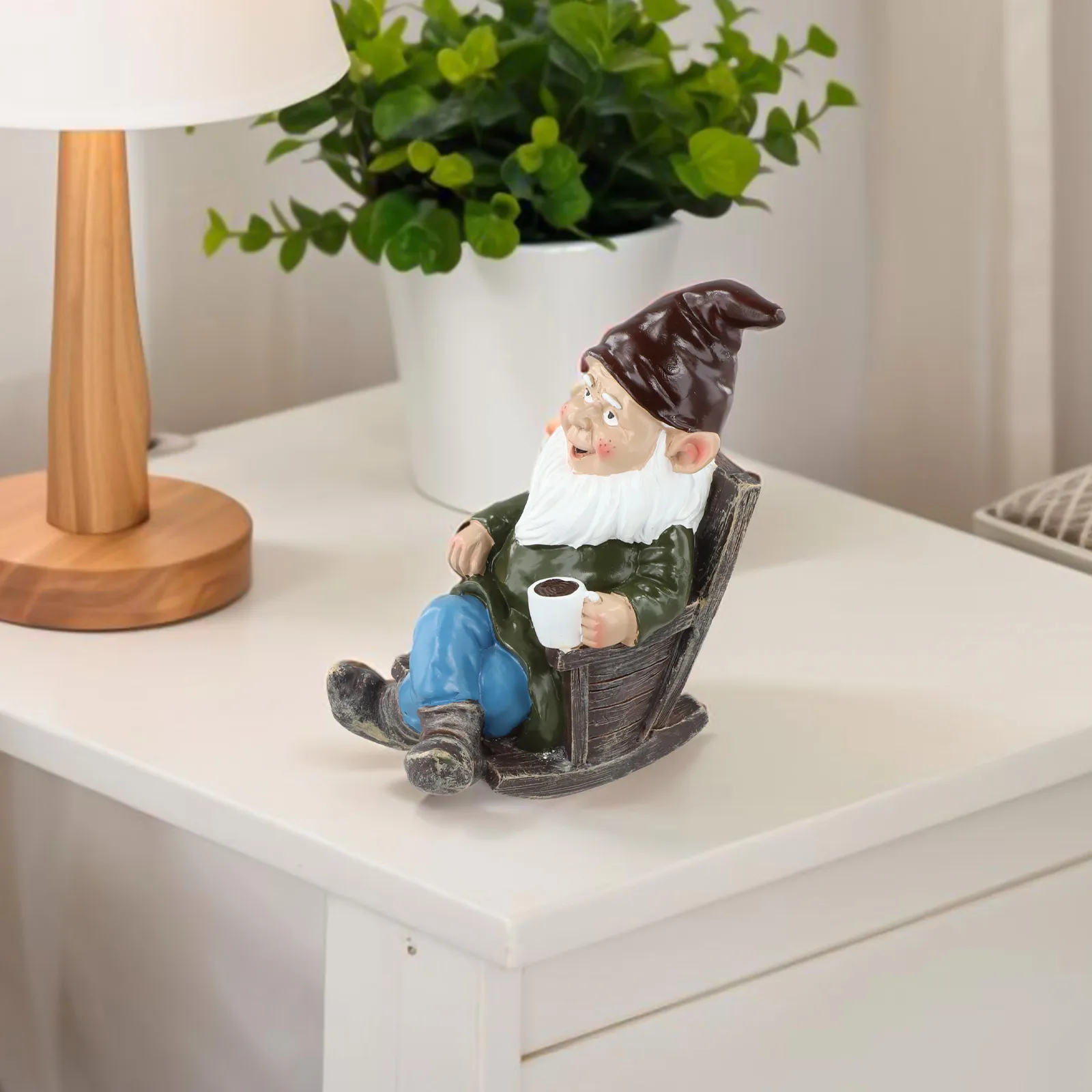 Cozy Retreat Dwarf Resin Decoration Gnome Figurine Unique Garden Statue Resin Charming Design Colorful Appearance Compact Size
Cozy Retreat Dwarf Resin Decoration Gnome Figurine Unique Garden Statue Resin Charming Design Colorful Appearance Compact Size