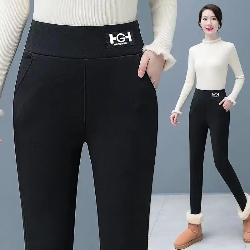 Women's Fce Lined Thiened Warm Leggings Autumn Winter New Sle JIFANPAUL Brand Long Pants Inteated Design Outdoor Wear
Women's Fce Lined Thiened Warm Leggings Autumn Winter New Sle JIFANPAUL Brand Long Pants Inteated Design Outdoor Wear