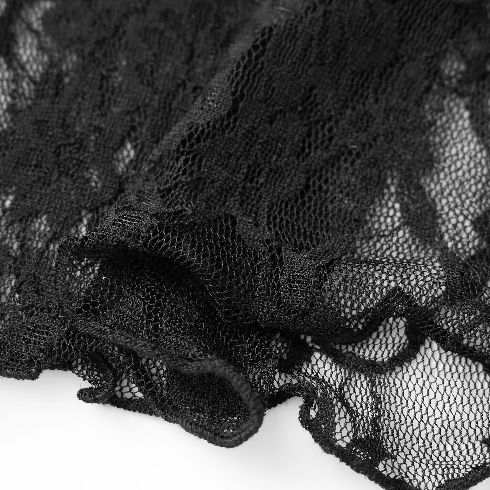 New Women Basic Lace Tops Casual See-Through Fitted Long Sleeve Shirt Blouses for Club Streetwear Aesthetic Clothes
New Women Basic Lace Tops Casual See-Through Fitted Long Sleeve Shirt Blouses for Club Streetwear Aesthetic Clothes