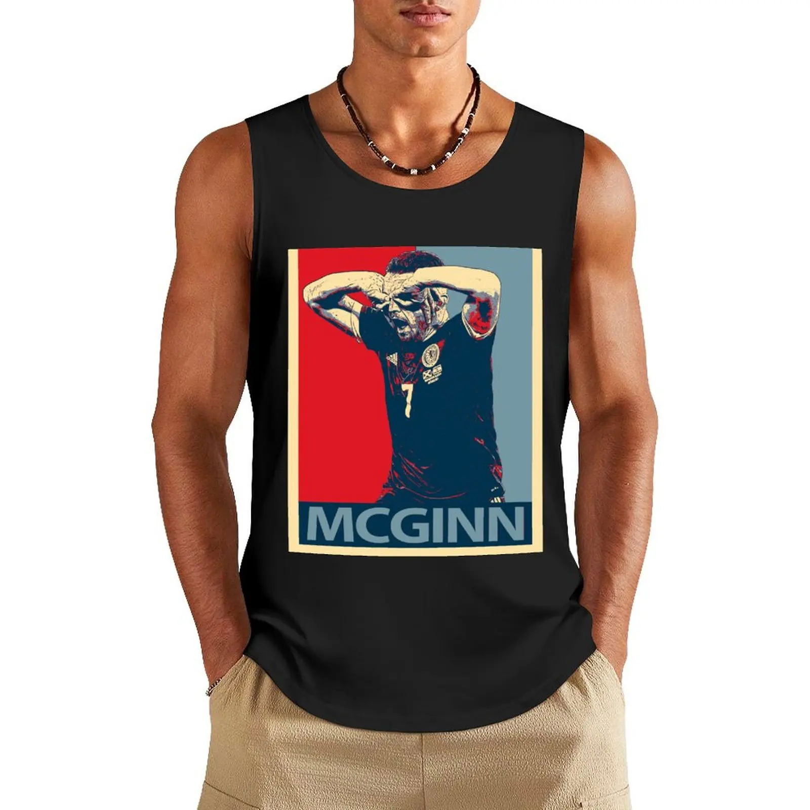 John McGinn Celebration Tank Top gym t-shirts man Bodybuilding clothing man Men's singlets t-shirt gym man
John McGinn Celebration Tank Top gym t-shirts man Bodybuilding clothing man Men's singlets t-shirt gym man