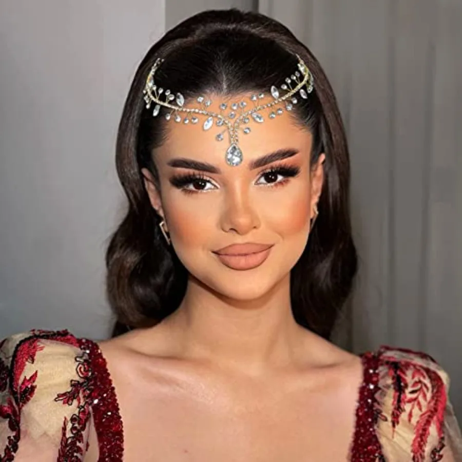 Wedding Headpiece for Bride, Rhinestone Bridal Headband, Hair Accessories for Brides and Bridesmaids
Wedding Headpiece for Bride, Rhinestone Bridal Headband, Hair Accessories for Brides and Bridesmaids