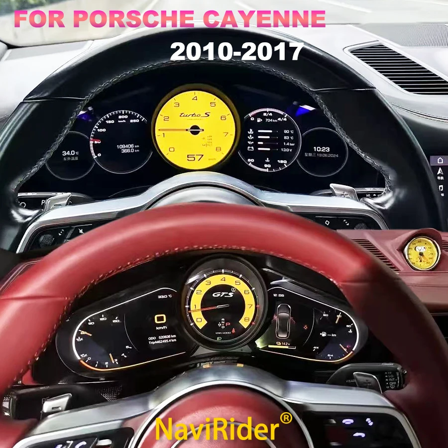 Для Porsche Cayenne 2010-2017 новый автомобильный ЖК-дисплей с цифровым кластером, экран приборной панели, виртуальный кабинет, GPS-спидометр, приборная панель, блок
Для Porsche Cayenne 2010-2017 новый автомобильный ЖК-дисплей с цифровым кластером, экран приборной панели, виртуальный кабинет, GPS-спидометр, приборная панель, блок