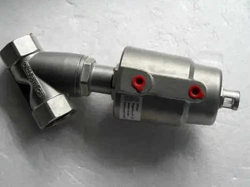 2'' DN50 High Quality Pneumatic ANGLE SEAT PISTON VALVE With Stainless Steel Actuator
2'' DN50 High Quality Pneumatic ANGLE SEAT PISTON VALVE With Stainless Steel Actuator