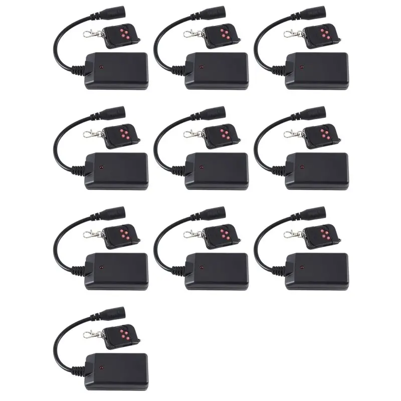 10X портативный 3-контактный беспроводной приемник дистанционного управления XLR для дымовой туманной машины DJ сценический приемник запотевания 400 Вт 900 1500 Вт
10X портативный 3-контактный беспроводной приемник дистанционного управления XLR для дымовой туманной машины DJ сценический приемник запотевания 400 Вт 900 1500 Вт