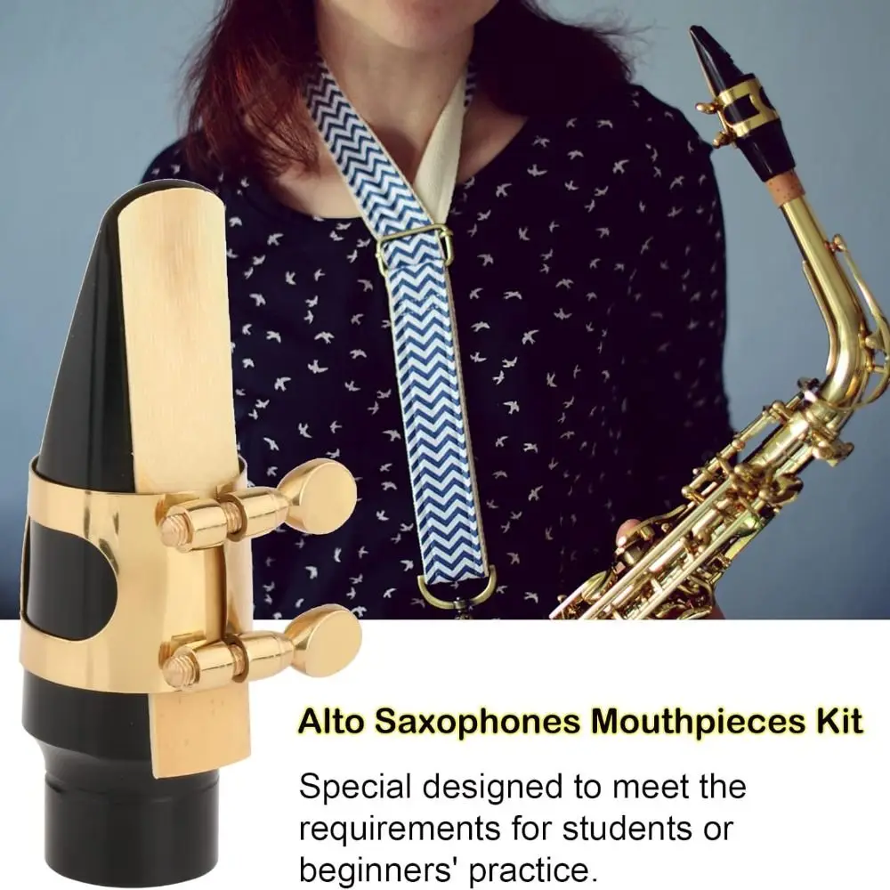 Universal Instrument Supplies Saxophone Mouthpiece Professional Spare Parts Alto Sax Ligature DIY Sax Reeds
Universal Instrument Supplies Saxophone Mouthpiece Professional Spare Parts Alto Sax Ligature DIY Sax Reeds