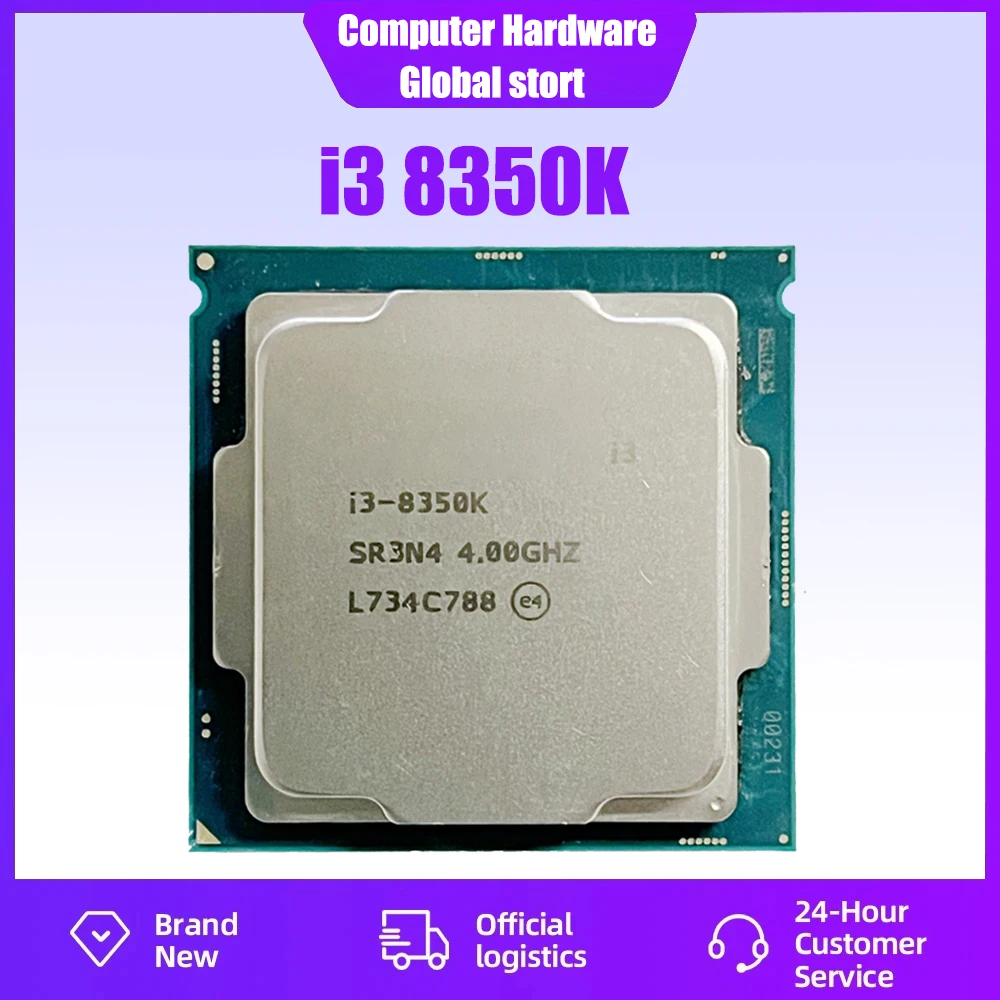 Бывший в употреблении процессор Core i3 8350K i3-8350K 4 ГГц четырехъядерный четырехпоточный 8M 95W LGA 1151 CPU
Бывший в употреблении процессор Core i3 8350K i3-8350K 4 ГГц четырехъядерный четырехпоточный 8M 95W LGA 1151 CPU