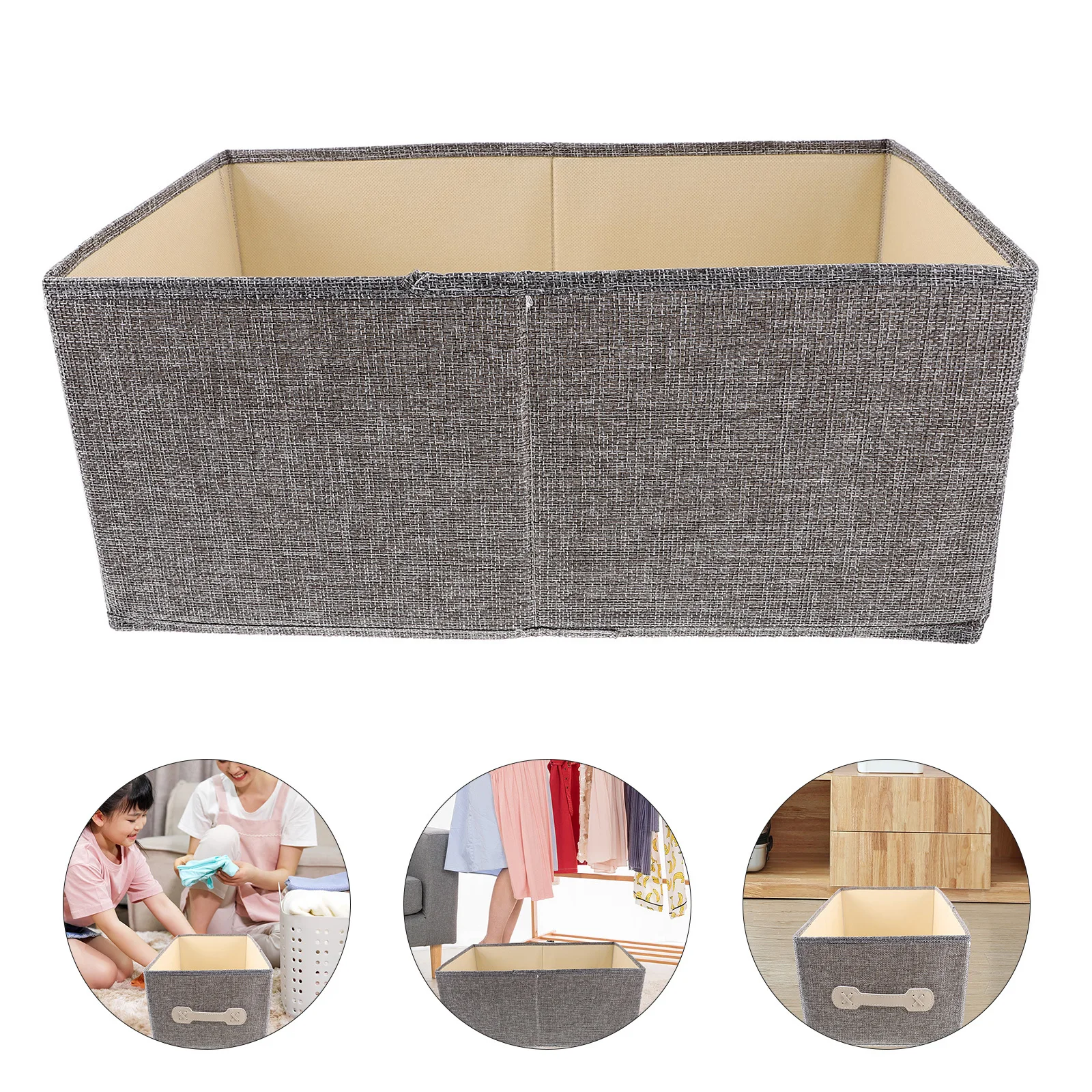 Extra Large Capacity Foldable Closet Organizer Lightweight Fabric Storage Box for Clothes Storage Bedroom Wardrobe Organization
Extra Large Capacity Foldable Closet Organizer Lightweight Fabric Storage Box for Clothes Storage Bedroom Wardrobe Organization