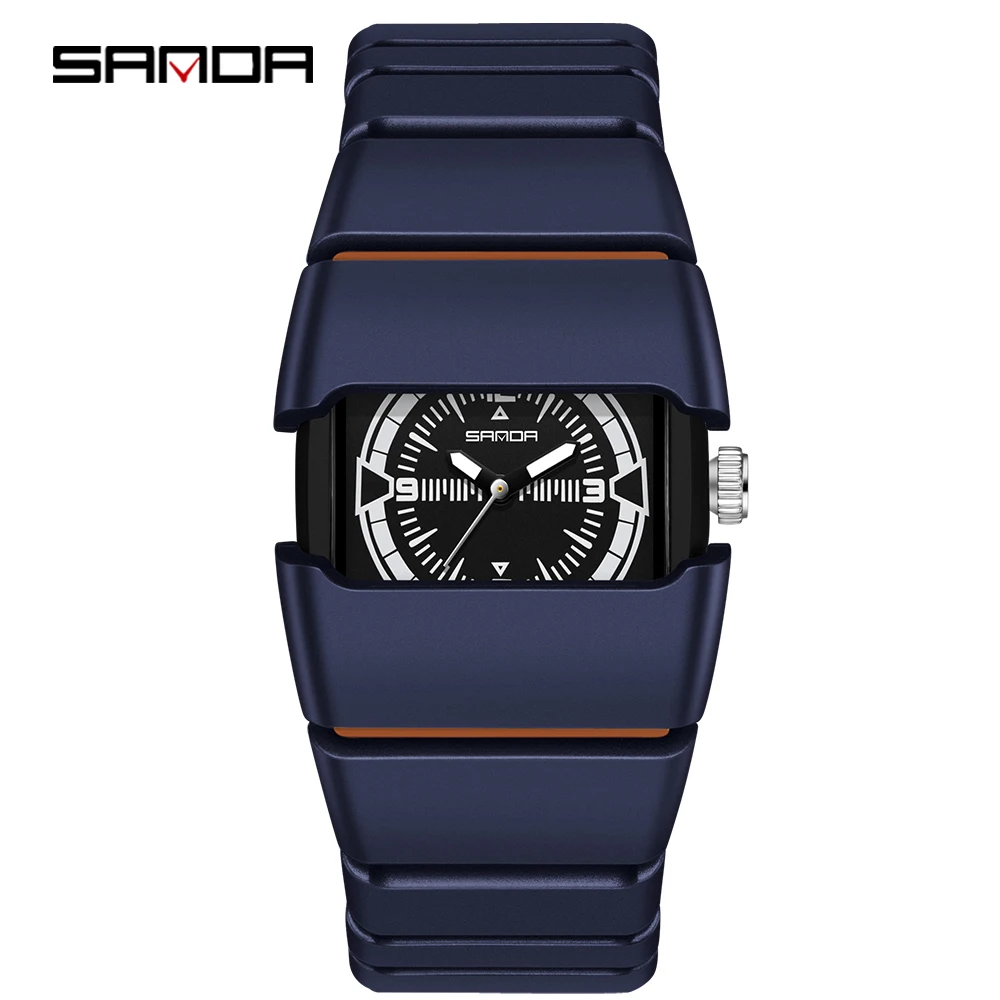 SANDA SD9503 New Fashion Outdoor Trendy Cool Watch Personalized Plastic Wristbands Business Casual Quartz Watches for Man Women
SANDA SD9503 New Fashion Outdoor Trendy Cool Watch Personalized Plastic Wristbands Business Casual Quartz Watches for Man Women