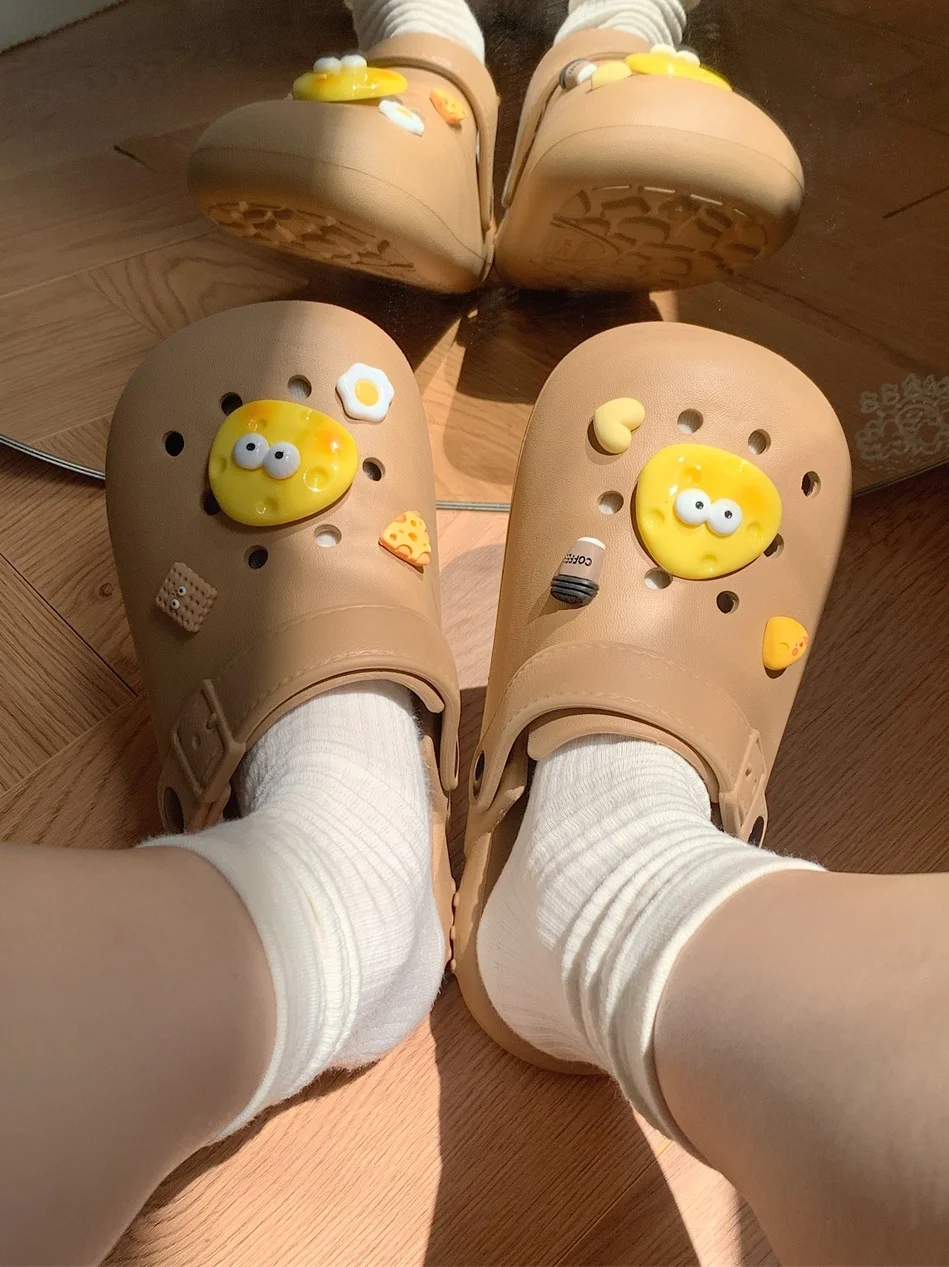 Man Women Sandals DIY Cheese Parent-child Sandals 2023 Summer Students' Anti Slip Hole Garden Shoes Boys' Girls' Baby Slipper
Man Women Sandals DIY Cheese Parent-child Sandals 2023 Summer Students' Anti Slip Hole Garden Shoes Boys' Girls' Baby Slipper