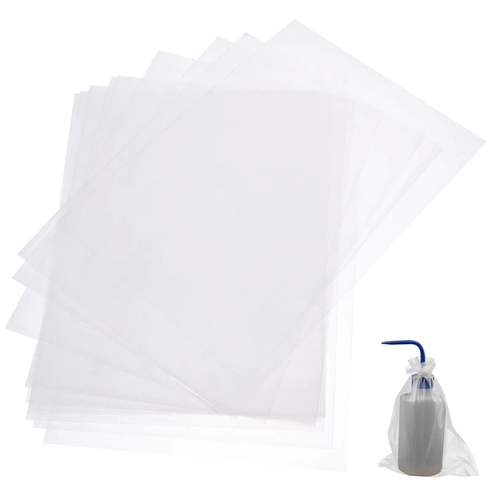250 Pcs Rinsing Plastic Bag For Bottle Squeeze Bag Durable Plastic Disposable Wash Bottle Cover For Cap Lightweight
250 Pcs Rinsing Plastic Bag For Bottle Squeeze Bag Durable Plastic Disposable Wash Bottle Cover For Cap Lightweight