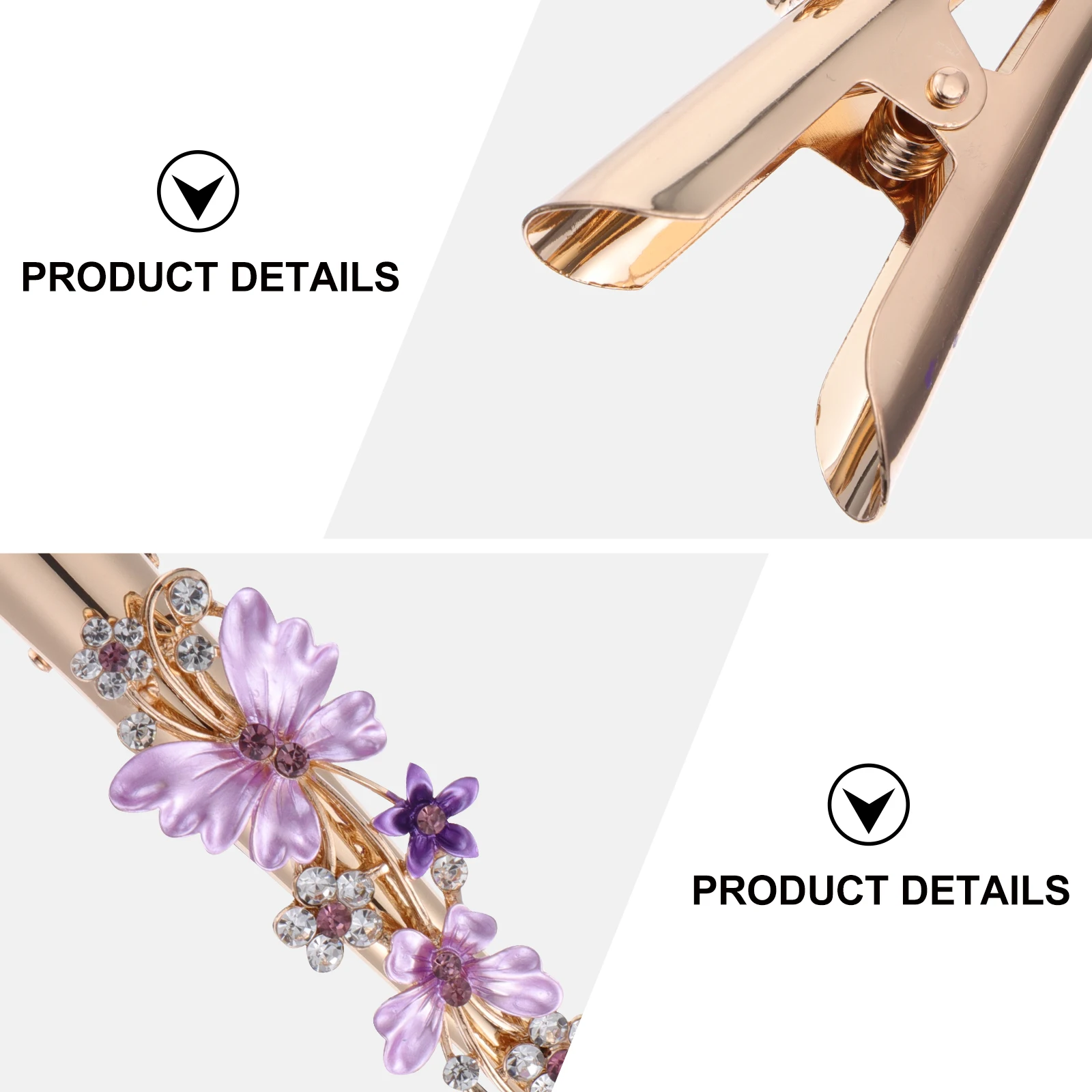 Large Duckbill Clip Alloy Barrettes For Women Vintage Flower Design Metal Hair Clips Fancy Decorative Hair Accessories
Large Duckbill Clip Alloy Barrettes For Women Vintage Flower Design Metal Hair Clips Fancy Decorative Hair Accessories