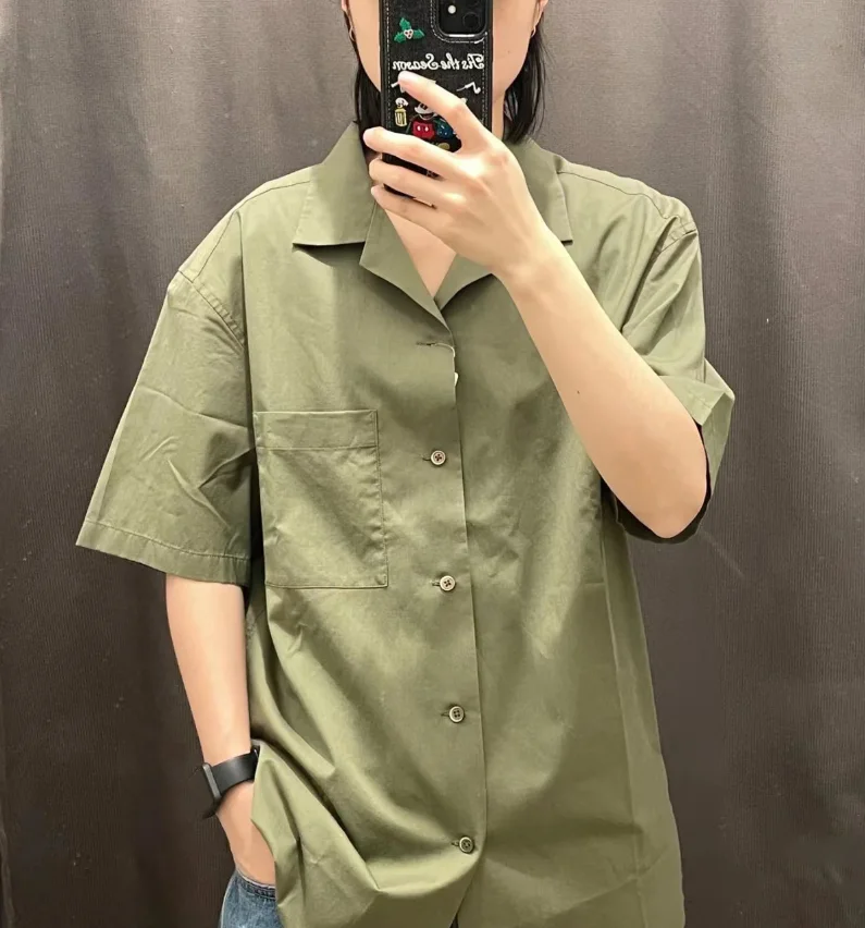 Summer Casual Modal Cotton Blend ort Sve irt Open Collar Men Women Polyester Fiber Anti Sinkage Breathable Youth Fas...
Summer Casual Modal Cotton Blend ort Sve irt Open Collar Men Women Polyester Fiber Anti Sinkage Breathable Youth Fas...