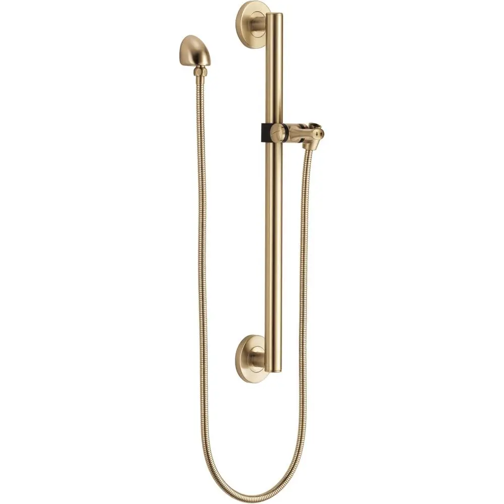Adjustable Slide Bar with Elbow Handshower, Champagne Bronze
Adjustable Slide Bar with Elbow Handshower, Champagne Bronze