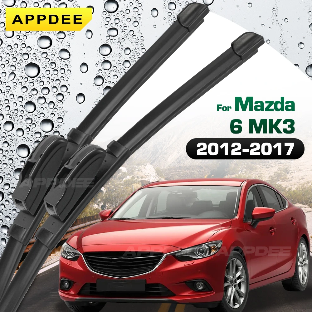 APPDEE For Mazda 6 GJ1 GL MK3 2012-2017 Silicone & Rubber Wiper Front Wiper Blades Windshield Windscreen Window Brushes
APPDEE For Mazda 6 GJ1 GL MK3 2012-2017 Silicone & Rubber Wiper Front Wiper Blades Windshield Windscreen Window Brushes