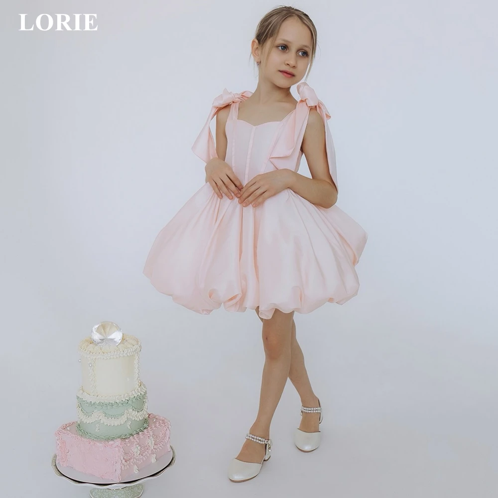 LORIE Cute Solid Satin Girl Dress Spaghetti Straps Bow Party Dresses for Girls A-Line Ball Fairy Birthday Dresses Customized
LORIE Cute Solid Satin Girl Dress Spaghetti Straps Bow Party Dresses for Girls A-Line Ball Fairy Birthday Dresses Customized