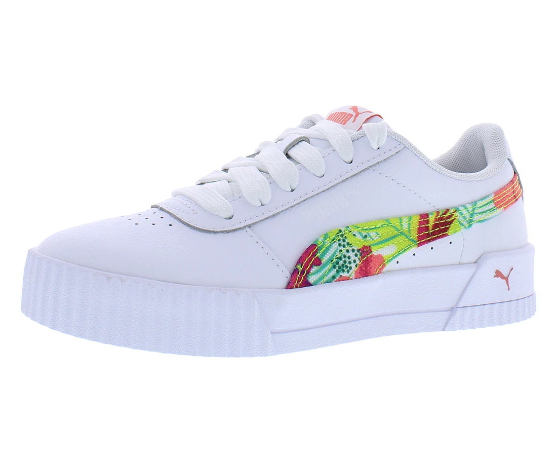 Puma Carina Tropical PunchFS Leather GS Girls Shoes
Puma Carina Tropical PunchFS Leather GS Girls Shoes