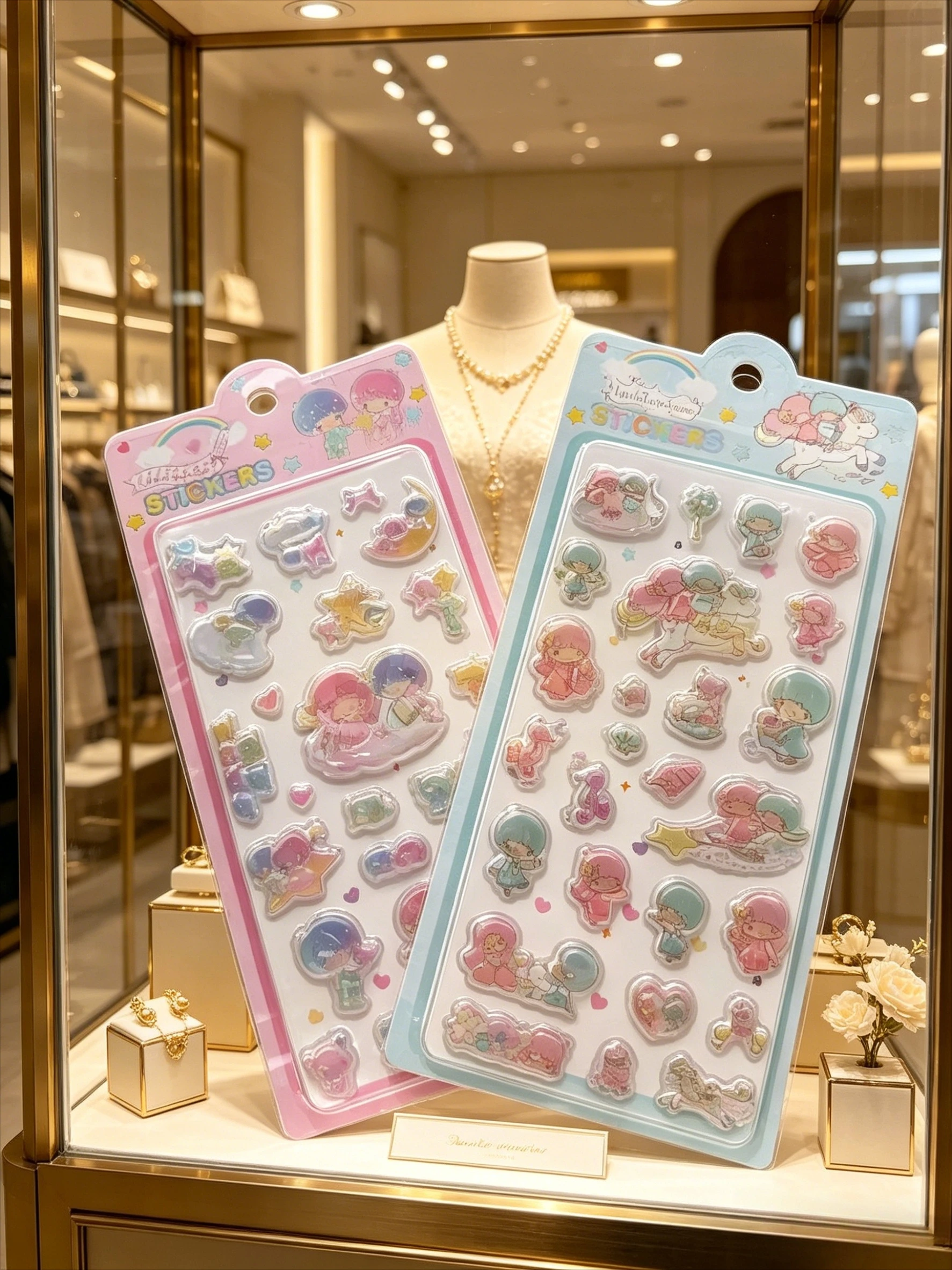 2026 New hot Little Twin Stars 3D Stereoscopic Crystal Stickers Children's Creative Handbooks Stereoscopic Decoration Stickers
2026 New hot Little Twin Stars 3D Stereoscopic Crystal Stickers Children's Creative Handbooks Stereoscopic Decoration Stickers