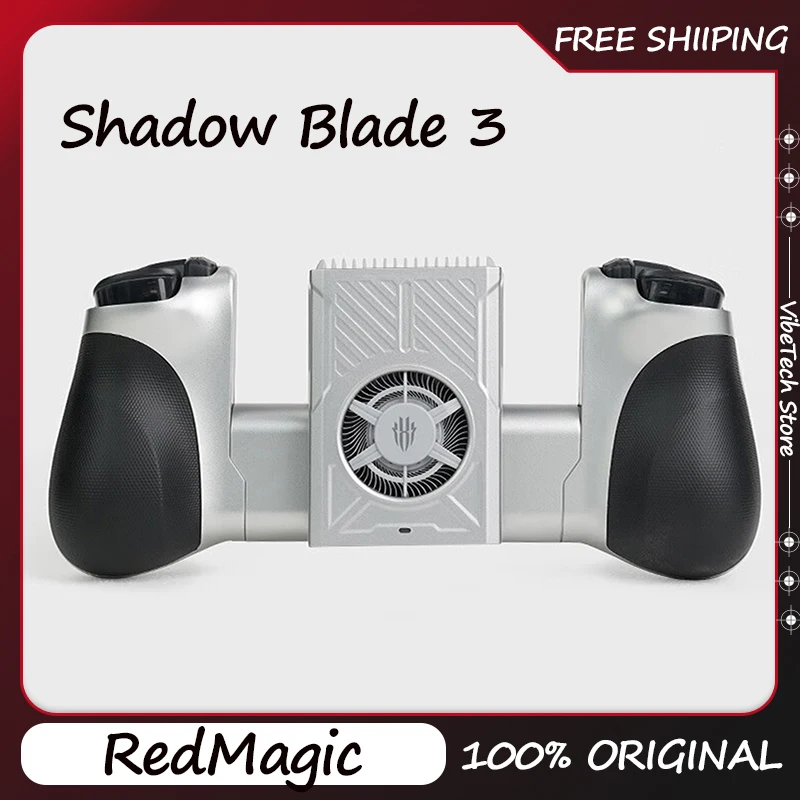 RedMagic Shadow Blade 3 Wireless Gamepads Mobile Gaming Controller HD with Customizable Vibration Portable Joystick And Trigger
RedMagic Shadow Blade 3 Wireless Gamepads Mobile Gaming Controller HD with Customizable Vibration Portable Joystick And Trigger