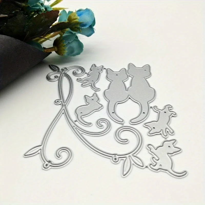 1 шт., металлические штампы с кошками, трафарет, сделай сам, скрапбукинг, альбом, шаблон бумажной карты, форма
1 шт., металлические штампы с кошками, трафарет, сделай сам, скрапбукинг, альбом, шаблон бумажной карты, форма