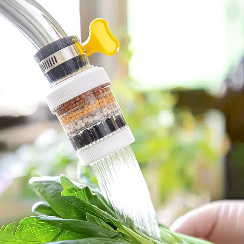 6 Layers Universal Kitchen Faucet Purifier Tap Filter Water Saving Bubbler Activated Carbon Filtration Shower Head Nozzle Filter
6 Layers Universal Kitchen Faucet Purifier Tap Filter Water Saving Bubbler Activated Carbon Filtration Shower Head Nozzle Filter
