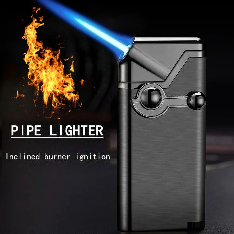 Creative Rocker Blue Flame Butane Gas Lighter Jet Torch Oblique Fire Pipe Special Smoking Lighter Cigarette Accessories for Men
Creative Rocker Blue Flame Butane Gas Lighter Jet Torch Oblique Fire Pipe Special Smoking Lighter Cigarette Accessories for Men