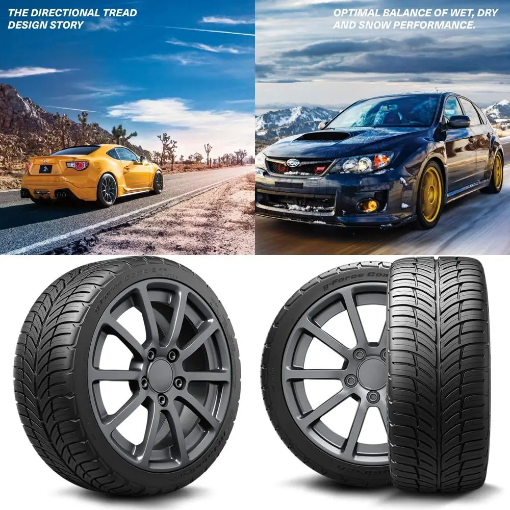 G-Force Comp-2 A/S Plus All-Season Radial Car Tire for Ultra-High Performance, 205/55ZR16 91W
G-Force Comp-2 A/S Plus All-Season Radial Car Tire for Ultra-High Performance, 205/55ZR16 91W