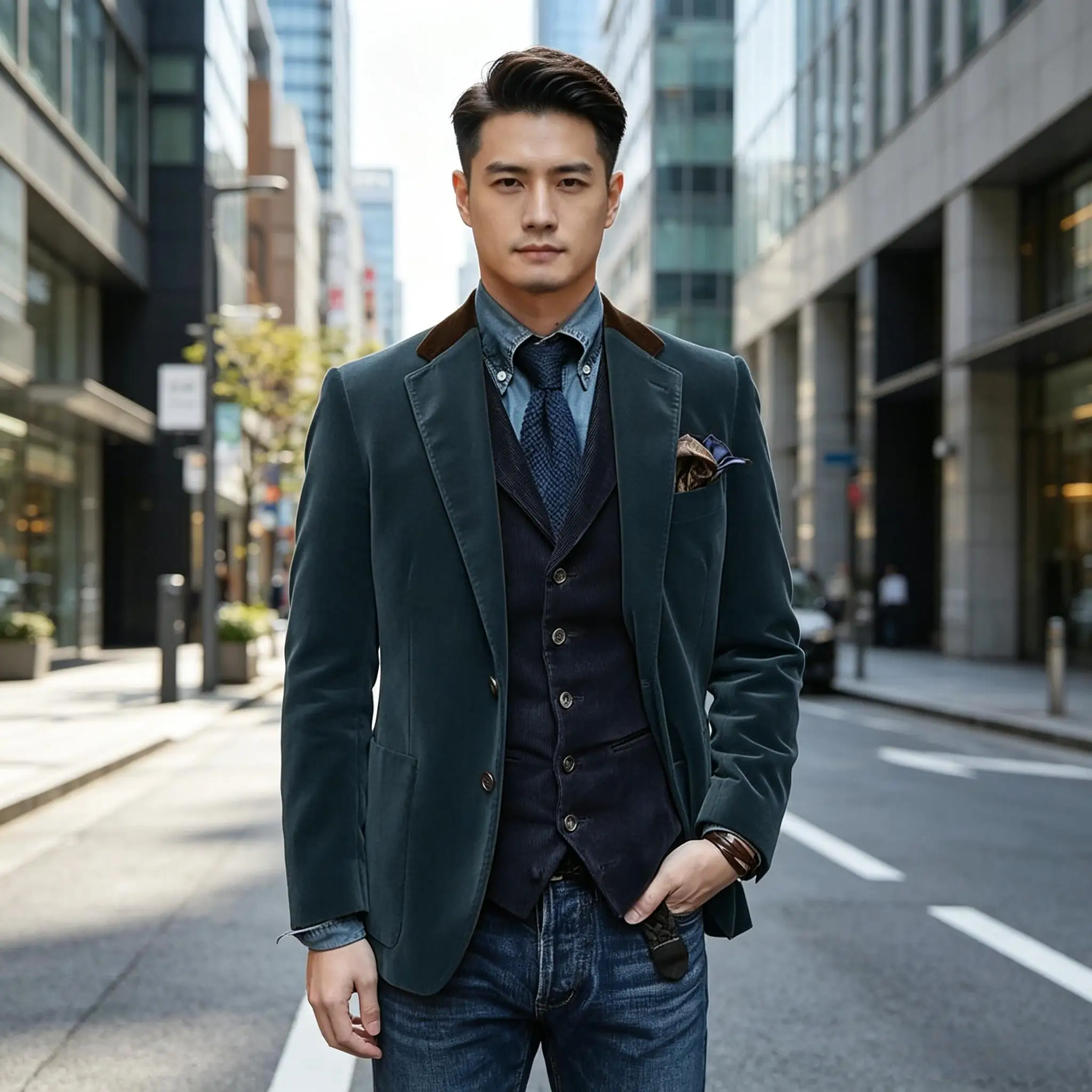 Men Velvet Blazer Contrast Brown Lapel Single Breasted Flap Pockets Smart Casual Business Streetwear Formal Outerwear
Men Velvet Blazer Contrast Brown Lapel Single Breasted Flap Pockets Smart Casual Business Streetwear Formal Outerwear