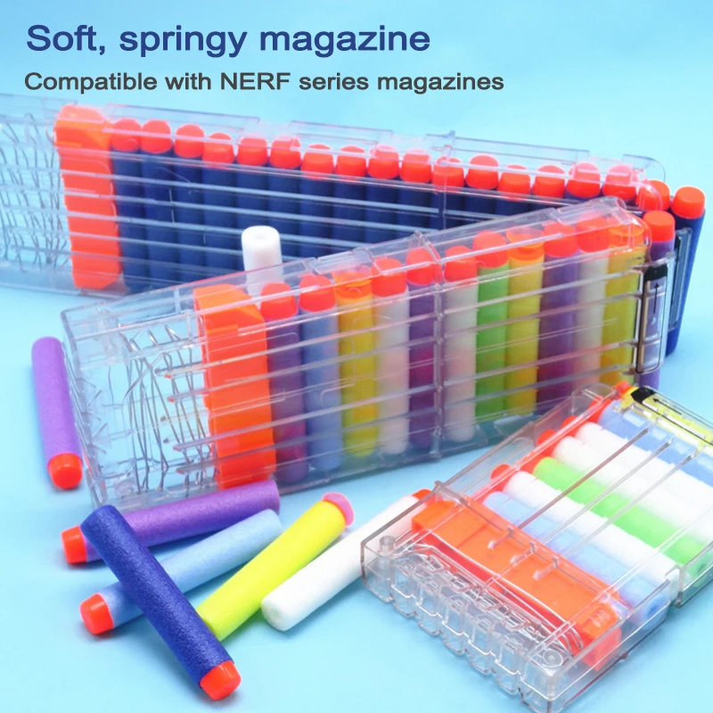 1/3Pcs 15 Darts Banana Curved Soft Bullet Magazine Quick Reload Clip Universal Toy Gun Accessories
1/3Pcs 15 Darts Banana Curved Soft Bullet Magazine Quick Reload Clip Universal Toy Gun Accessories