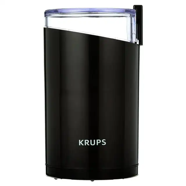 KRUPS Fast Touch Electric Coffee and Spice Grinder With Stainless Steel Blades, Black
KRUPS Fast Touch Electric Coffee and Spice Grinder With Stainless Steel Blades, Black